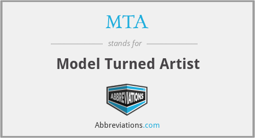 What does artist's model stand for?